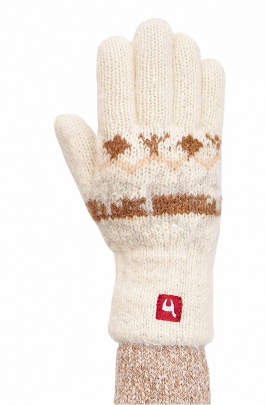 Alpaka Handschuh NATURA aus 100% Alpaka Superfine