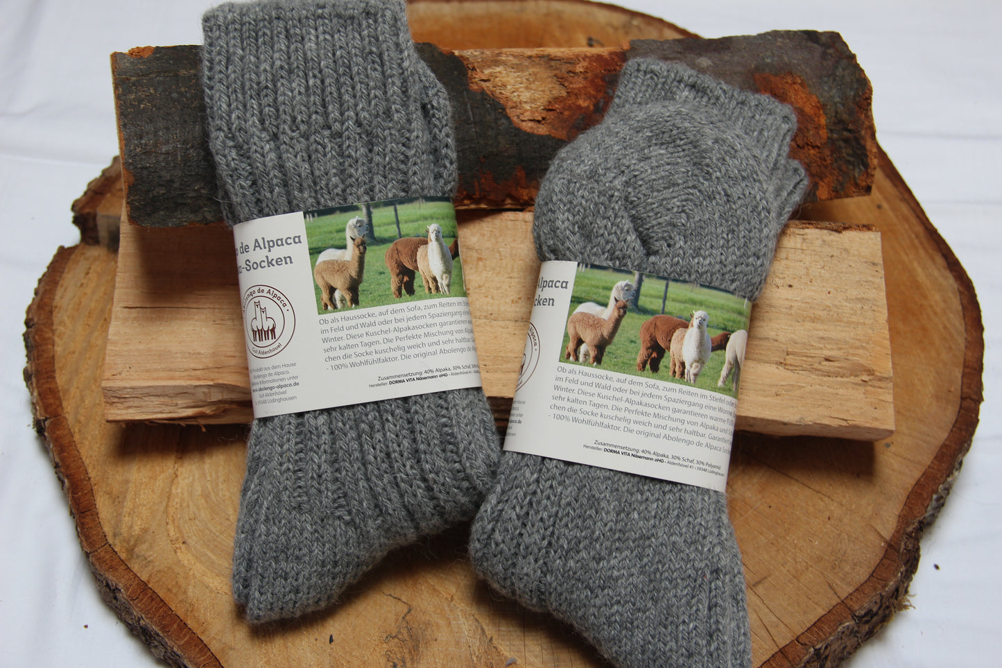 Alpaka Socken (Abolengo de Alpaca)