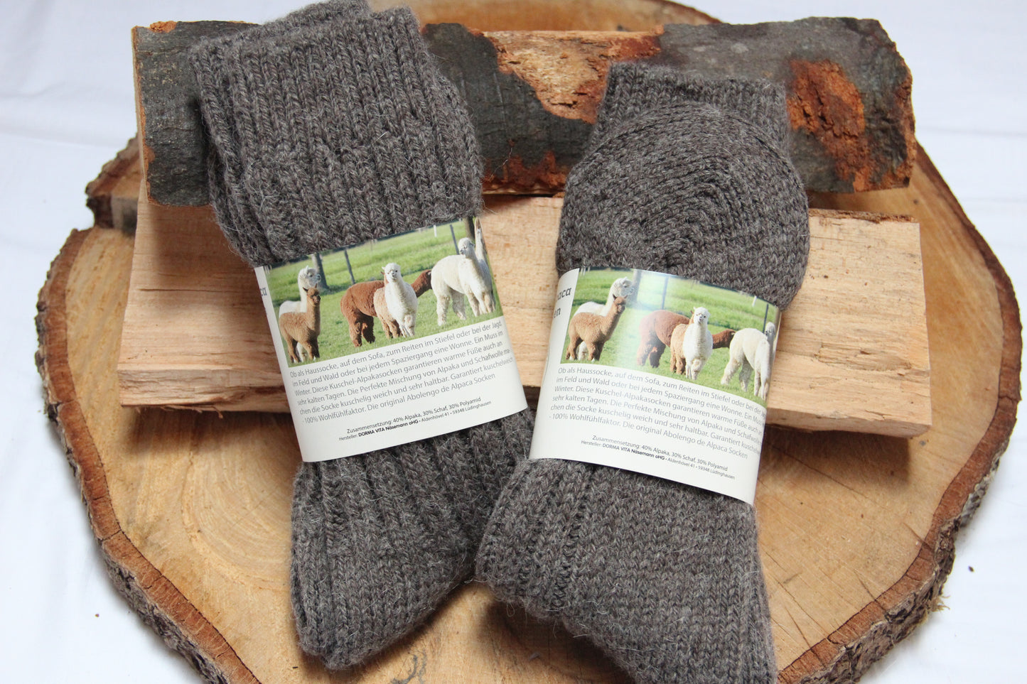 Alpaka Socken (Abolengo de Alpaca)