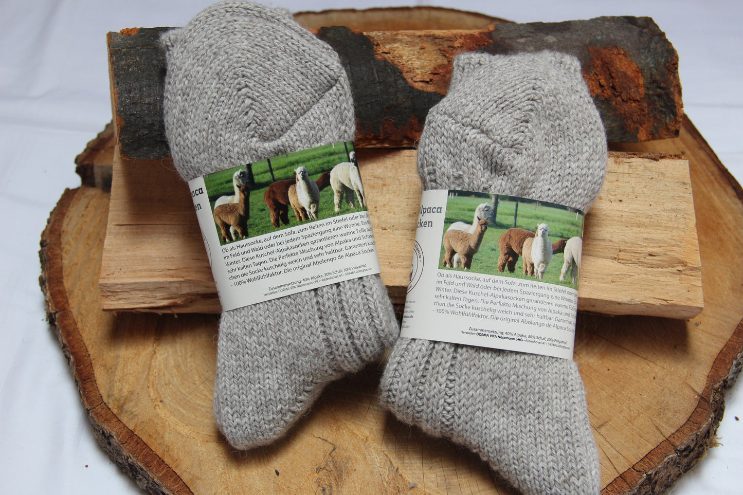 Alpaka Socken (Abolengo de Alpaca)