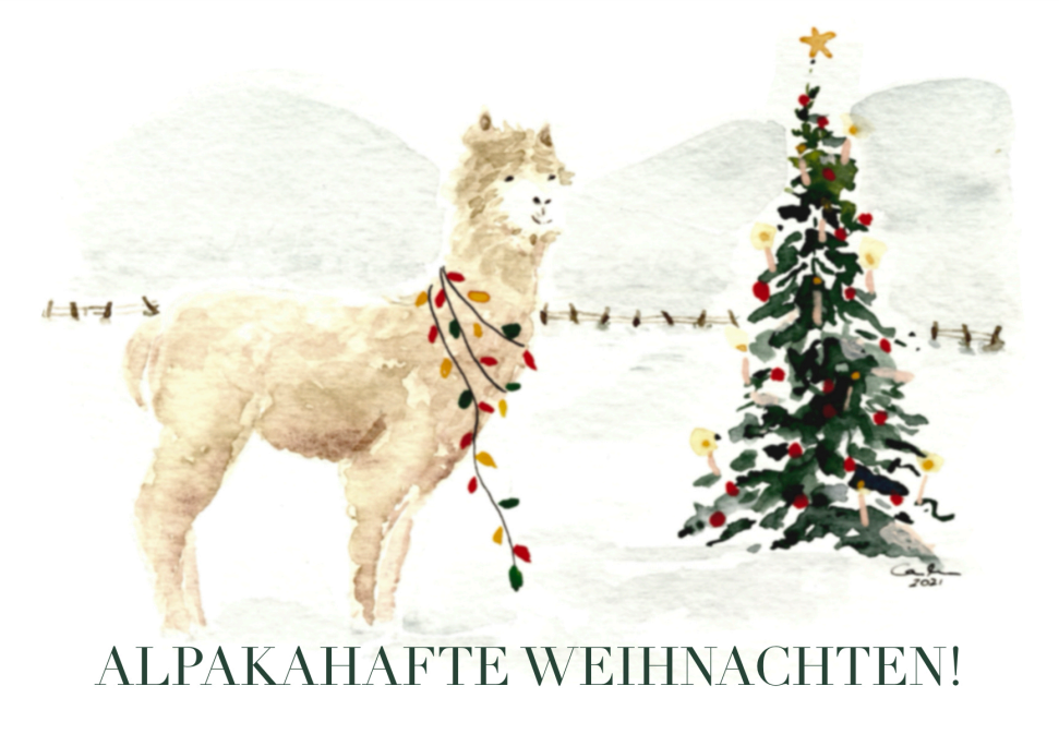 Postkarte - Aquarell