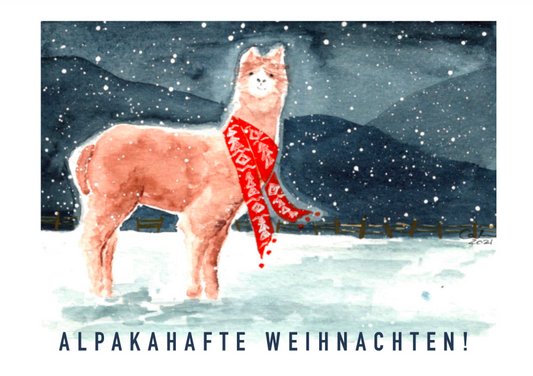 Postkarte - Aquarell