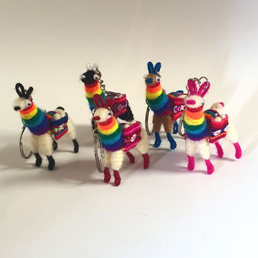 Schlüsselanhänger Alpaka