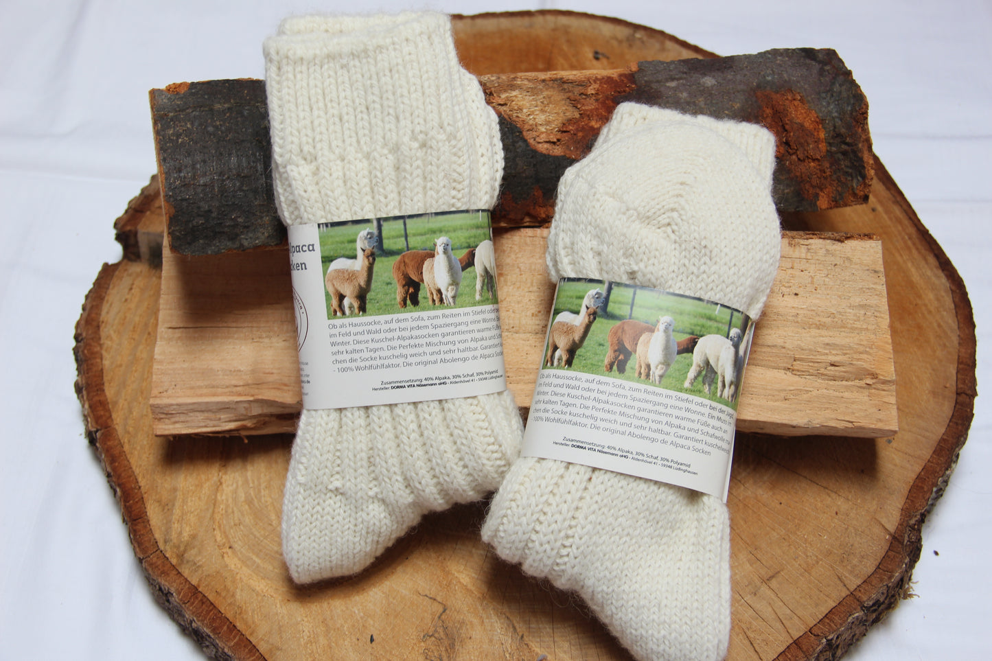 Alpaka Socken (Abolengo de Alpaca)