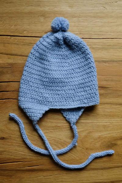 Baby Mütze aus Alpaka