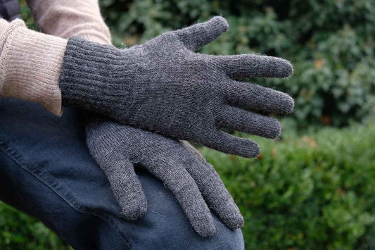 Handschuhe in Anthrazit
