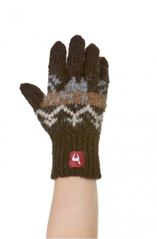Kinder Alpaka Handschuhe NATURA aus 100% Alpaka Superfine